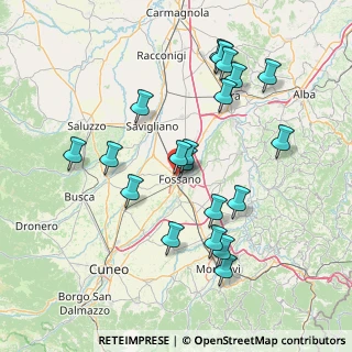 Mappa Via Monte Pasubio, 12045 Fossano CN, Italia (15.4065)