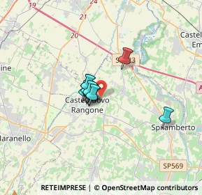 Mappa Via Cavidole, 41051 Castelnuovo Rangone MO, Italia (1.77545)