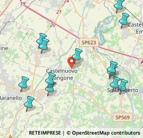 Mappa Via Cavidole, 41051 Castelnuovo Rangone MO, Italia (4.90769)
