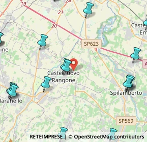 Mappa Via Cavidole, 41051 Castelnuovo Rangone MO, Italia (6.5295)