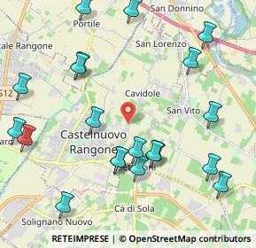 Mappa Via Cavidole, 41051 Castelnuovo Rangone MO, Italia (2.503)