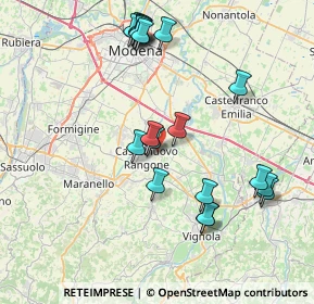 Mappa Via Cavidole, 41051 Castelnuovo Rangone MO, Italia (8.2835)