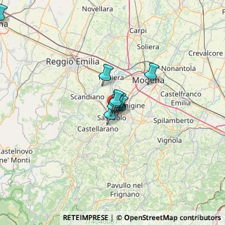 Mappa Via Parigi, 41049 Sassuolo MO, Italia (17.32333)