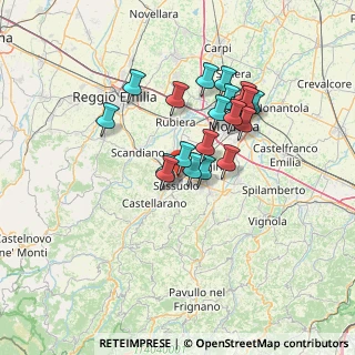Mappa Via Parigi, 41049 Sassuolo MO, Italia (11.293)