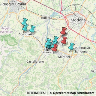 Mappa Via Parigi, 41049 Sassuolo MO, Italia (5.05308)