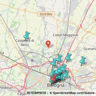 Mappa Via Allende, 40013 Bologna BO, Italia (5.7865)