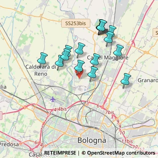 Mappa Via Allende, 40013 Bologna BO, Italia (3.64313)