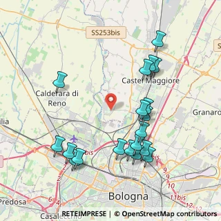 Mappa Via Allende, 40013 Bologna BO, Italia (4.33211)