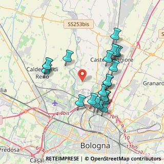 Mappa Via Allende, 40013 Bologna BO, Italia (3.5175)