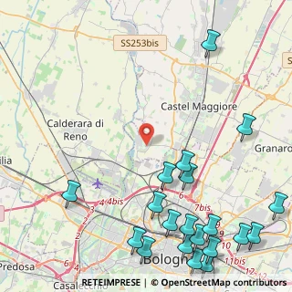 Mappa Via Allende, 40013 Bologna BO, Italia (6.4595)