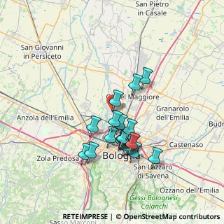 Mappa Via Allende, 40013 Bologna BO, Italia (6.16)