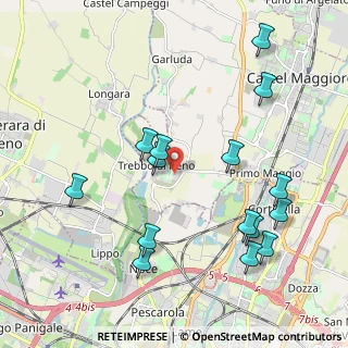 Mappa Via Allende, 40013 Bologna BO, Italia (2.27467)