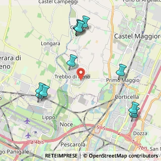 Mappa Via Allende, 40013 Bologna BO, Italia (2.46636)