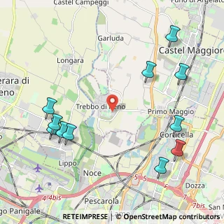 Mappa Via Allende, 40013 Bologna BO, Italia (2.64091)
