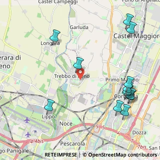 Mappa Via Allende, 40013 Bologna BO, Italia (2.70077)