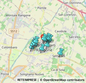 Mappa Via Giovanni Cimabue, 41051 Castelnuovo Rangone MO, Italia (0.91167)
