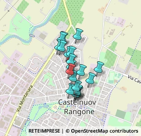 Mappa Via Giotto, 41051 Castelnuovo Rangone MO, Italia (0.292)