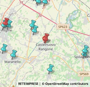 Mappa Via Giovanni Cimabue, 41051 Castelnuovo Rangone MO, Italia (6.6895)
