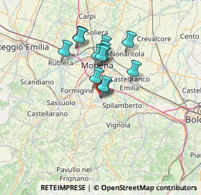 Mappa Via Giotto, 41051 Castelnuovo Rangone MO, Italia (10.24385)