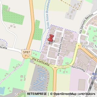 Mappa Via Giuseppe Massarenti, 20, 40013 Castel Maggiore, Bologna (Emilia Romagna)