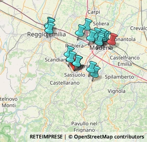 Mappa Via Curtatone, 41049 Sassuolo MO, Italia (11.639)