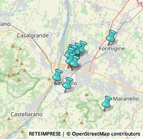 Mappa Via Frati Str. Alta, 41049 Sassuolo MO, Italia (2.02636)