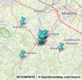 Mappa Strada Comunale Casiglia, 41049 Sassuolo MO, Italia (3.37167)