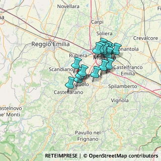 Mappa Via Radici in Piano, 41049 Sassuolo MO, Italia (10.2105)