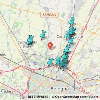Mappa Via P. Golfieri, 40013 Castel Maggiore BO, Italia (3.5975)