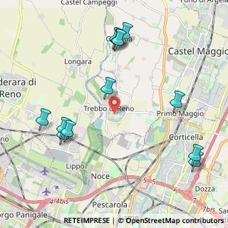 Mappa Via P. Golfieri, 40013 Castel Maggiore BO, Italia (2.48917)