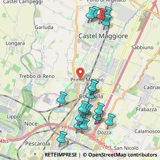 Mappa Via Andrea Costa, 40013 Bologna BO, Italia (2.51)