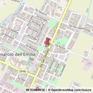 Mappa Via San Donato, 203, 40057 Granarolo dell'Emilia, Bologna (Emilia Romagna)