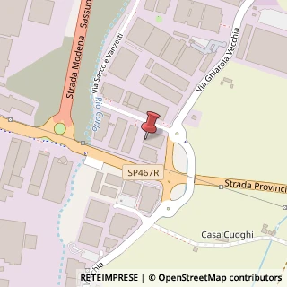 Mappa Via Sacco e Vanzetti, 7, 41042 Fiorano Modenese, Modena (Emilia Romagna)