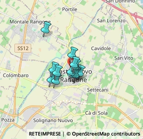 Mappa CAP, 41051 Castelnuovo Rangone MO, Italia (0.91308)