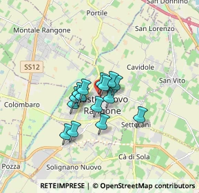 Mappa Viale Eugenio Zanasi, 41051 Castelnuovo Rangone MO, Italia (1.04667)