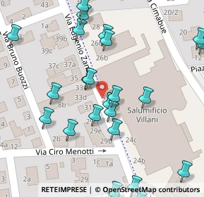 Mappa CAP, 41051 Castelnuovo Rangone MO, Italia (0.07692)