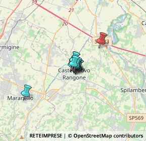 Mappa Viale Eugenio Zanasi, 41051 Castelnuovo Rangone MO, Italia (1.18545)