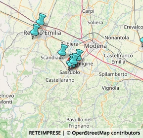 Mappa Viale Caboto, 41049 Sassuolo MO, Italia (19.59667)