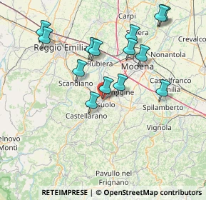 Mappa Viale Caboto, 41049 Sassuolo MO, Italia (15.33357)