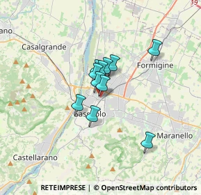 Mappa Viale Caboto, 41049 Sassuolo MO, Italia (2.09455)