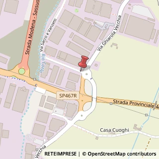 Mappa Via Sacco e Vanzetti, 10/14, 41042 Fiorano Modenese, Modena (Emilia Romagna)