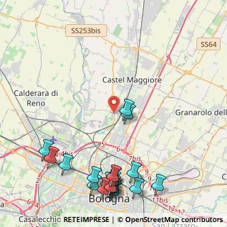 Mappa Via Corticella, 40013 Bologna BO, Italia (5.8245)