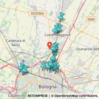 Mappa Via Corticella, 40013 Bologna BO, Italia (3.68353)
