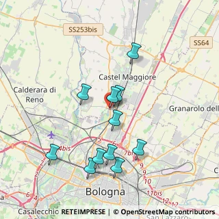 Mappa Via Corticella, 40013 Bologna BO, Italia (3.68)