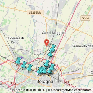 Mappa Via Corticella, 40013 Bologna BO, Italia (4.97846)
