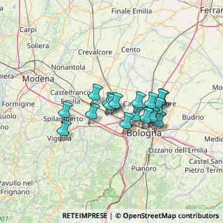 Mappa Via Alburgo, 40011 Anzola dell'Emilia BO, Italia (10.04706)