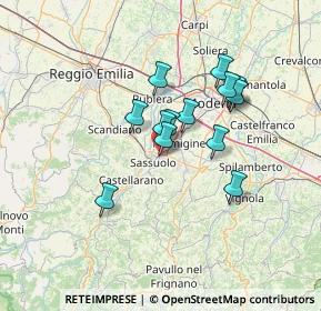 Mappa Via Madre Teresa, 41049 Sassuolo MO, Italia (10.91214)