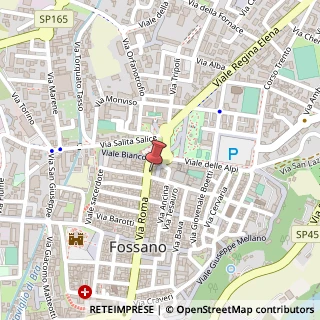 Mappa Via Roma, 18, 12045 Fossano, Cuneo (Piemonte)