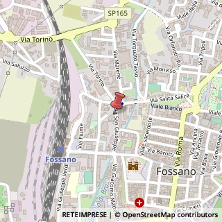 Mappa Via San Giuseppe, 1, 12045 Fossano, Cuneo (Piemonte)