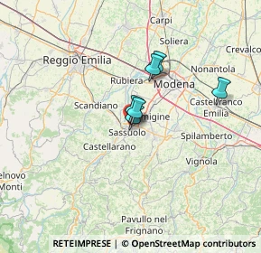 Mappa Via Ferdinando Magellano, 41049 Sassuolo MO, Italia (28.87077)